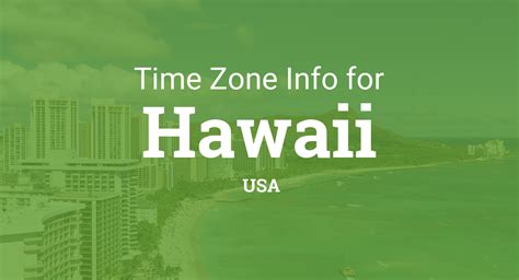 time in hawaii|Time in Hawaii, United States .